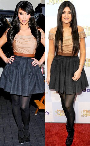 Kim Kardashian, Kylie Jenner
