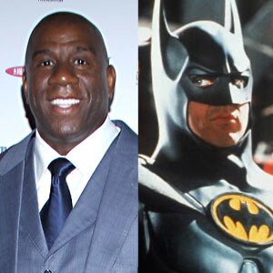 Batman, Michael Keaton, Magic Johnson