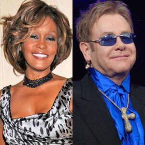 Whitney Houston, Elton John