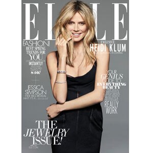 Heidi Klum, Elle Cover