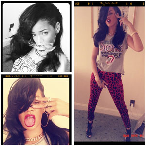 Rihanna, Twit Pic