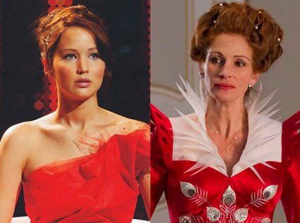 Julia Roberts, Mirror Mirror, Jennifer Lawrence, The Hunger Games
