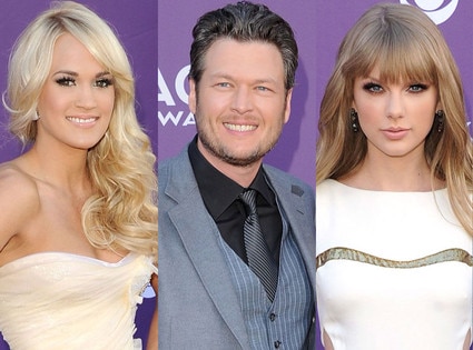 ACM AWARDS 2012: Miranda Lambert, Blake Shelton and Taylor Swift win top honors