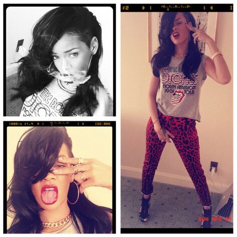 Rihanna, Twit Pic