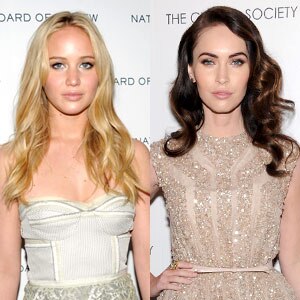 Jennifer Lawrence, Megan Fox