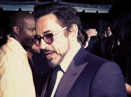 Robert Downey Jr, Twit Pic