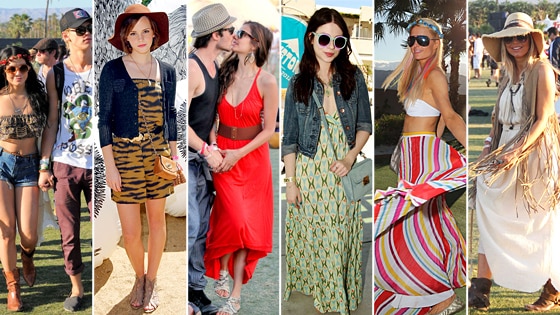 Vanessa, Emma, Nina, Michelle, Paris, Fergie at Coachella