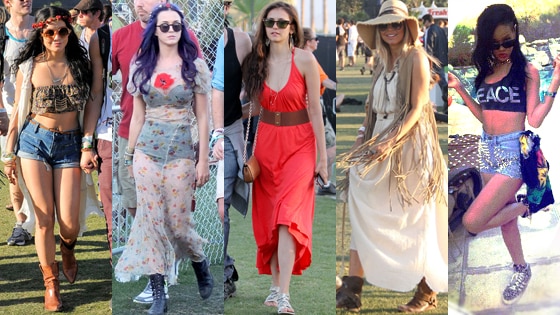 Vanessa Hudgens, Katy Perry, Nina Dobrev, Fergie, Rihanna