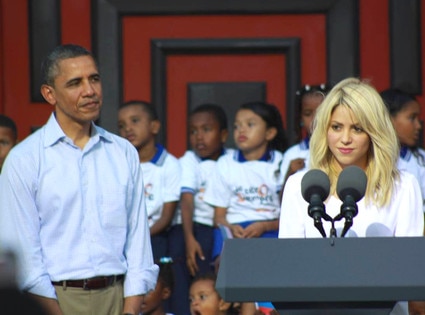 Barack Obama, Shakira
