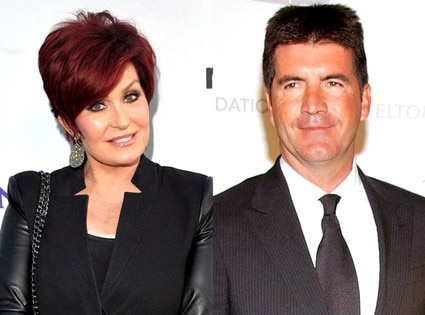 Sharon Osbourne, Simon Cowell