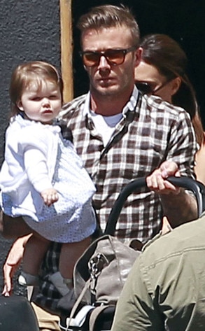 David Beckham, Victoria Beckham, Harper Seven