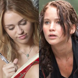 Miley Cyrus, Jennifer Lawrence