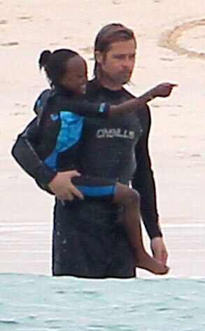 Brad Pitt, Zahara