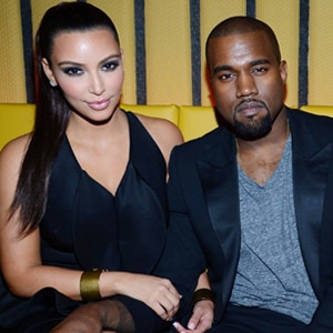Kim Kardashian, Kanye West, Kourtney Kardashian, Scott Disick