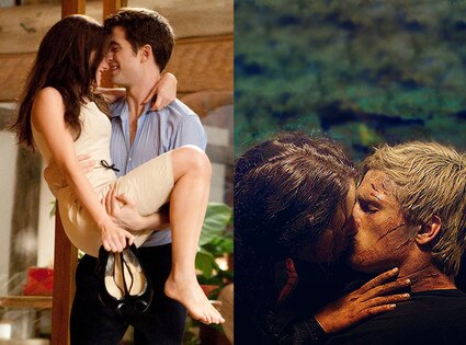 Kristen Stewart, Robert Pattinson, Breaking Dawn, Jennifer Lawrence, Josh Hutcherson, Hunger Games