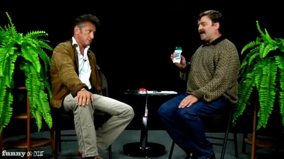 Between Two Ferns, Zach Galifianakis, Sean Penn