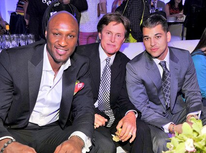 E! Upfront, Lamar Odom, Bruce Jenner, Rob Kardashian