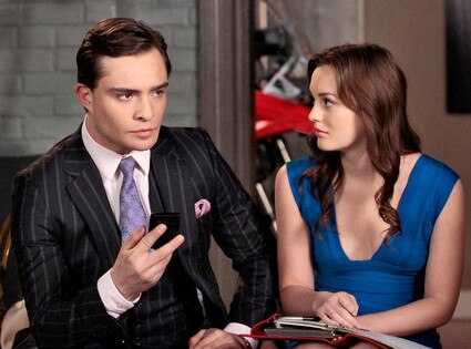 Leighton Meester and Ed Westwick, Gossip Girl
