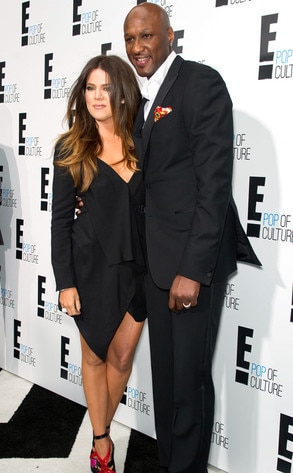 E! Upfront, Khloe Kardashian Odom and Lamar Odom 