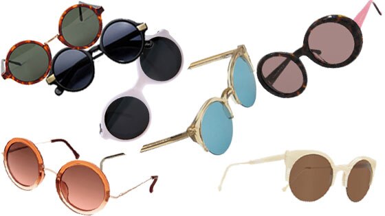 Round Sunglasses Collage