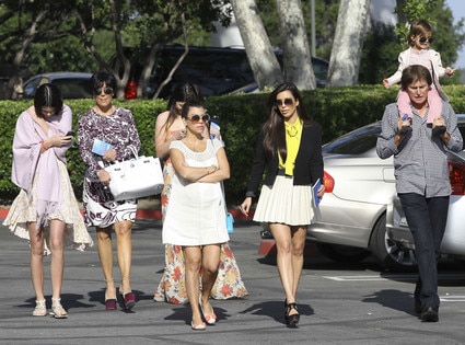 Kim Kardashian, Kourtney Kardashian, Kris Jenner, Bruce Jenner, Mason Disick, Kendall Jenner, Kylie Jenner