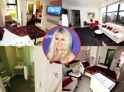 Jessica Simpson, Cedars Sinai