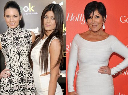 Kris Jenner, Kendall Jenner, Kylie Jenner