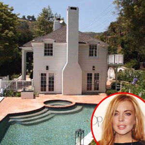 Lindsay Lohan Los Angeles Rental Home