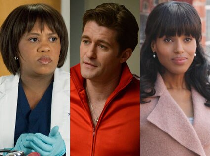 Kerry Washington, scandal, Matthew Morrison, glee, Chandra Wilson, greys anatomy 