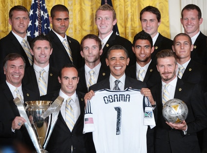 Barack Obama, David Beckham