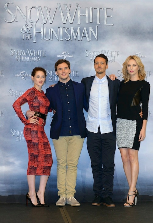 Kristen Stewart, Sam Claflin, Rupert Sanders, Charlize Theron