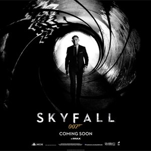 Daniel Craig, Skyfall Poster