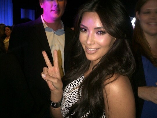 E! Upfront, Kim Kardashian