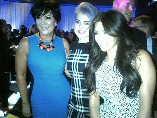 E! Upfront, Kris Jenner, Kelly Osbourne, Kim Kardashian