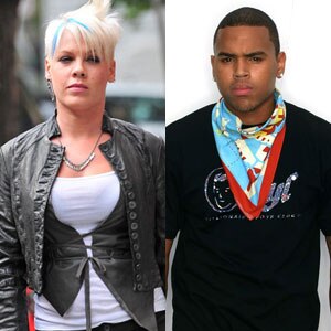 Pink, Chris Brown