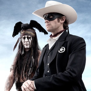 Johnny Depp, Armie Hammer, The Lone Ranger