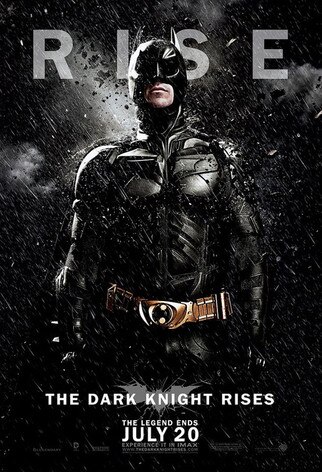 The Dark Knight Rises, Poster