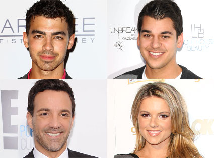 Joe Jonas, Rob Kardashian, George Kotsiopoulos, Ali Fedotowsky