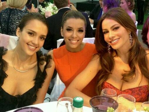 Jessica Alba, Eva Longoria, Sofia Vergara