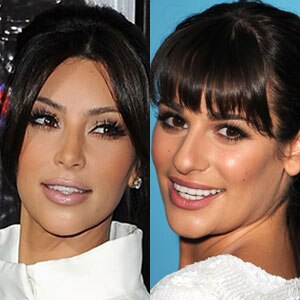Kim Kardashian, Lea Michele