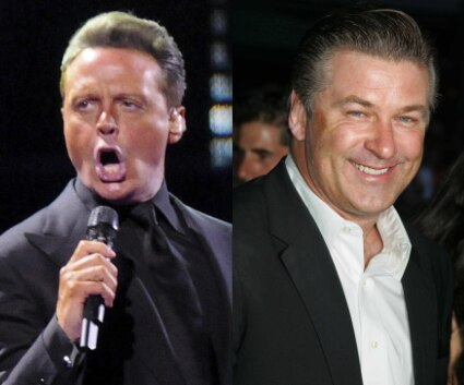 Alec Baldwin y Luis Miguel