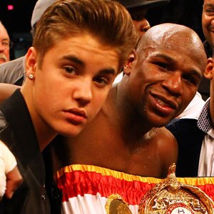 Justin Bieber, Floyd Mayweather Jr. 