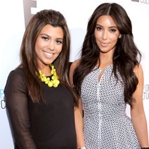 E! Upfront, Kourtney Kardashian, Kim Kardashian
