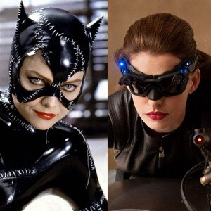 Anne Hathaway, Michelle Pfeiffer, Catwoman, Dark Knight Rises