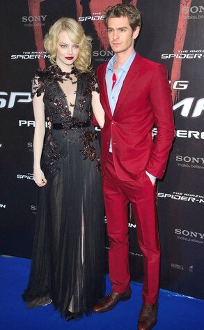 Movie Premiere Pandemonium, Emma Stone, Andrew Garfield