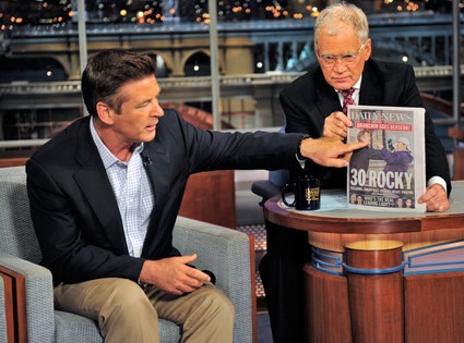 Alec Baldwin, David Letterman