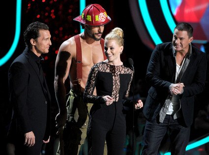 MTV Movie Awards Show, Joe Manganiello, Channing Tatum, Elizabeth Banks, Matthew McConaughey
