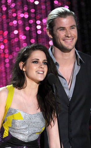 MTV Movie Awards Show, Kristen Stewart, Chris Hemsworth