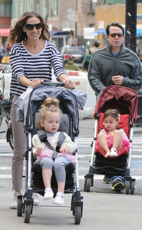 Sarah Jessica Parker, Matthew Broderick, twins