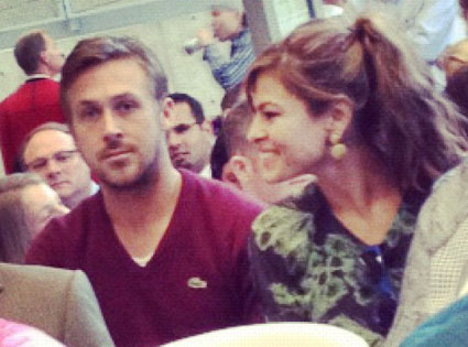 Ryan Gosling, Eva Mendes, instagr.am